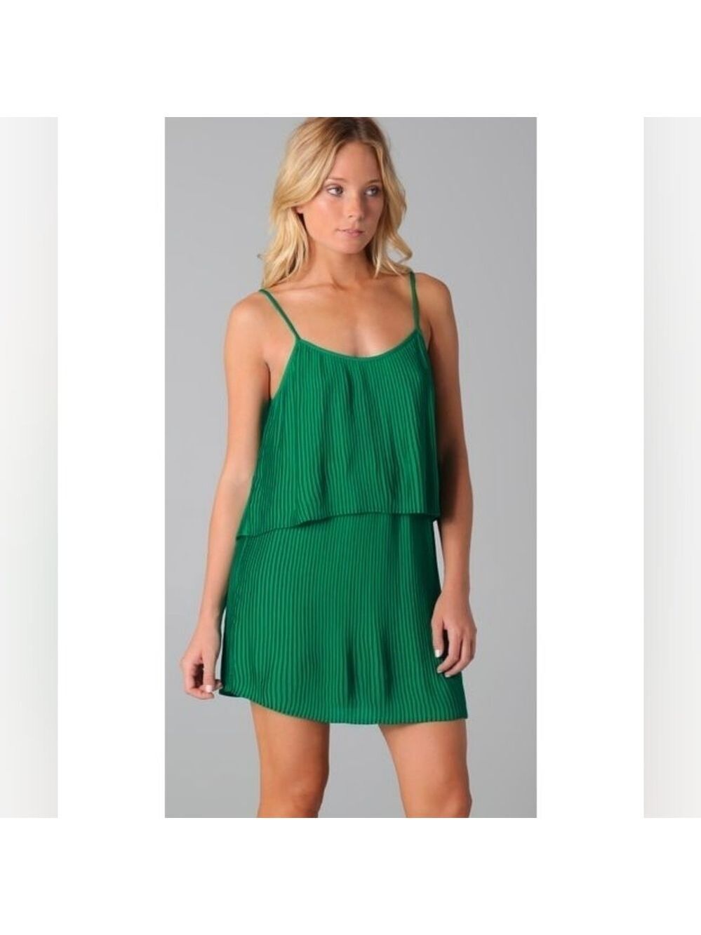Parker Overlay Mini Dress - Pink